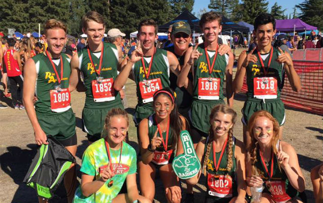 2016 Rio Raiders Cross Country - Pacific Invitational Champions