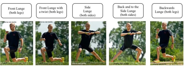 Illustration - Lunges Workout