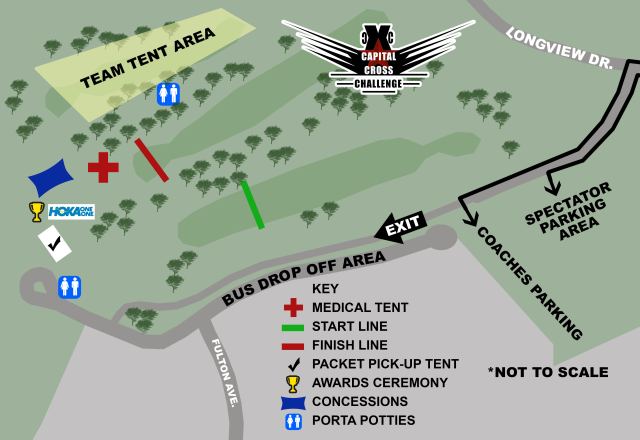 Event Map - 2018 Capital Cross Challenge